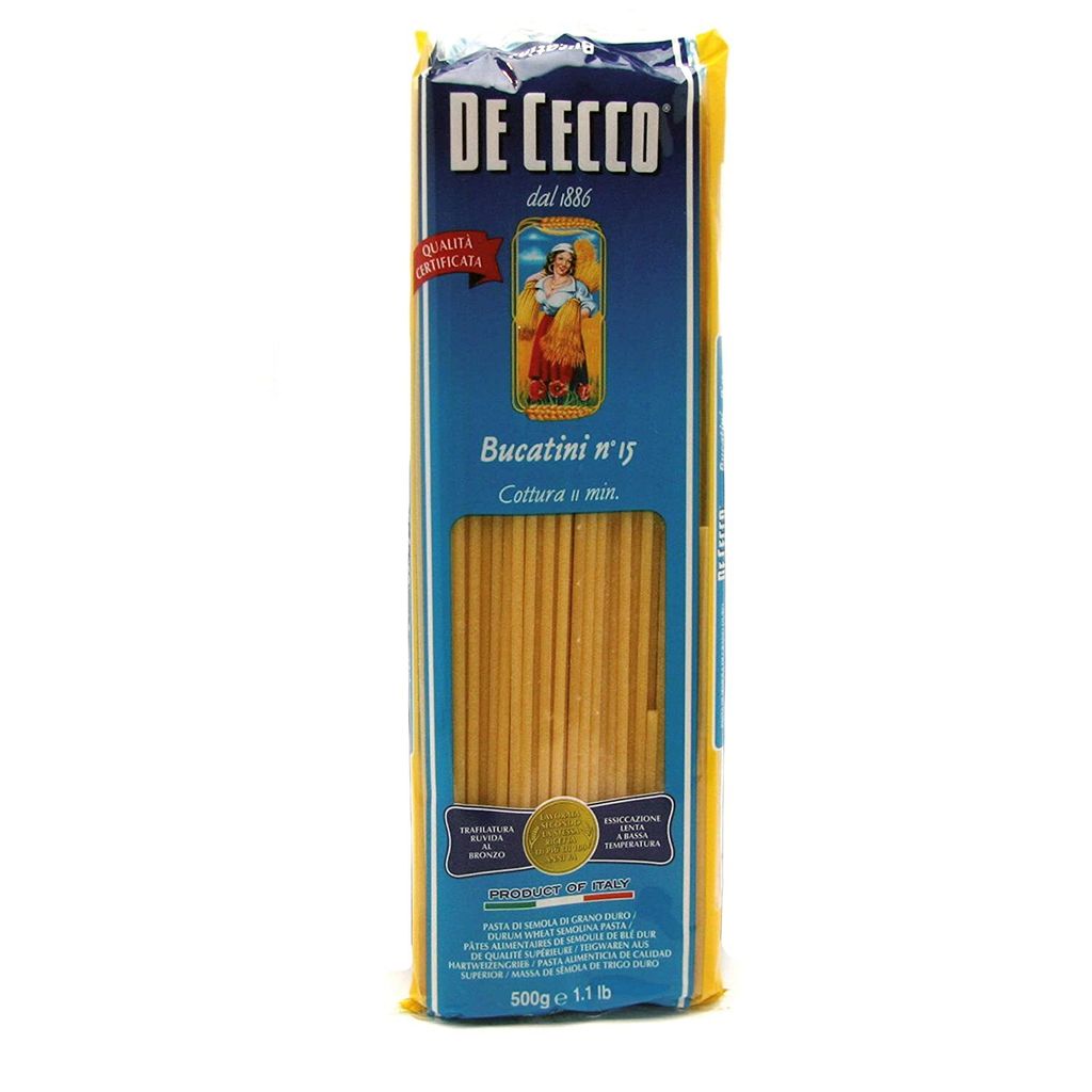 De Cecco Bucatini No 15 Talianske cestoviny z tvrdej Obrázok produktu 