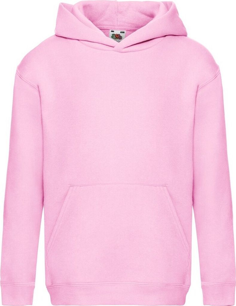 Fruit of the Loom - "Premium" Sweatshirt mit Kapuze für Kinder PC7148 (152-158) (Hellrosa)