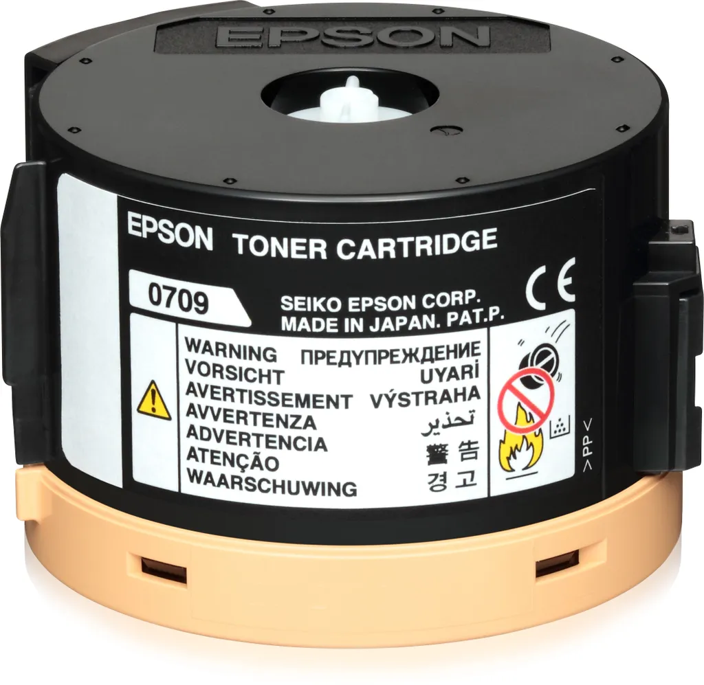 Toner Noir Epson pour Imprimante Laser Monochrome - Capacité 2.5k Pages