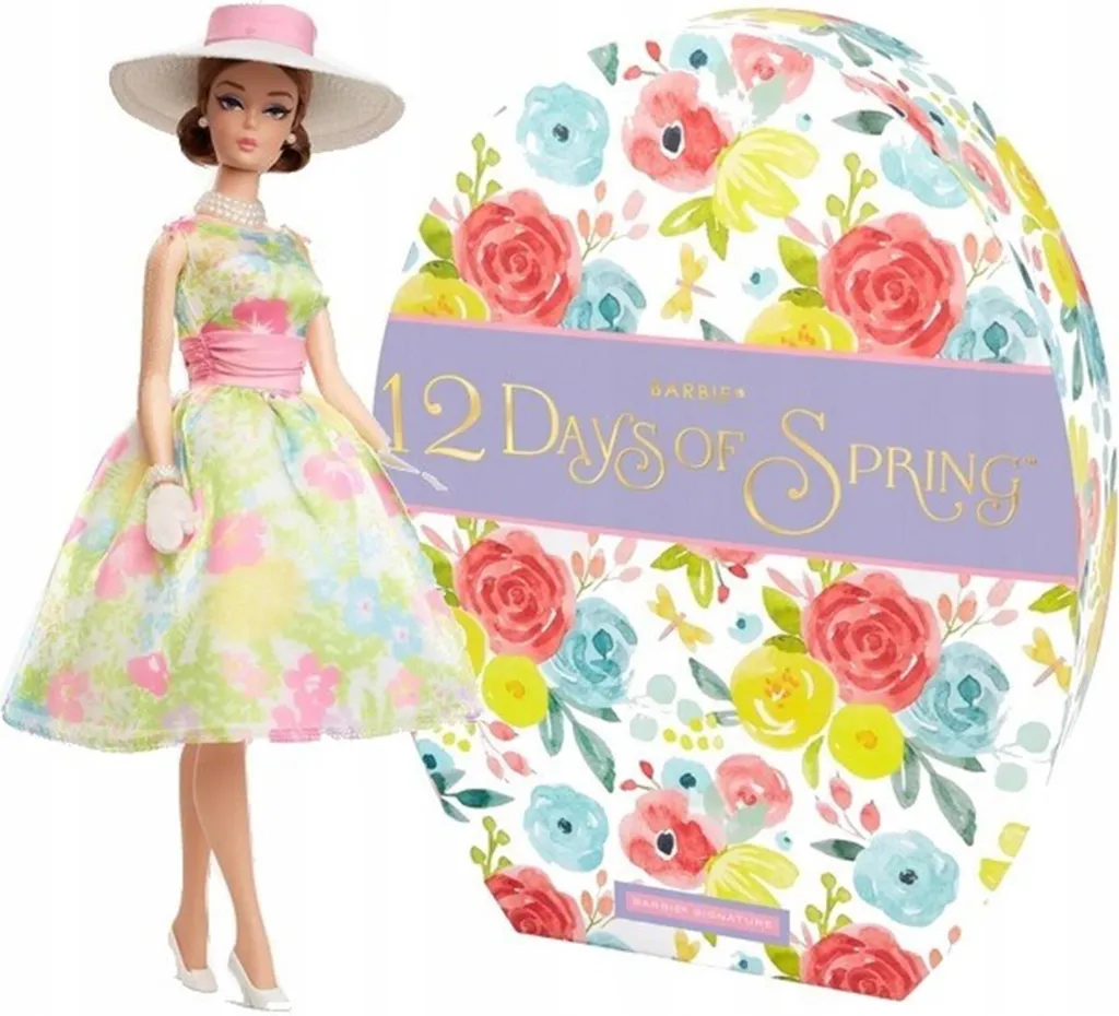 Barbie Signature Cadeau de Collection 12 Jours de Printemps Mattel