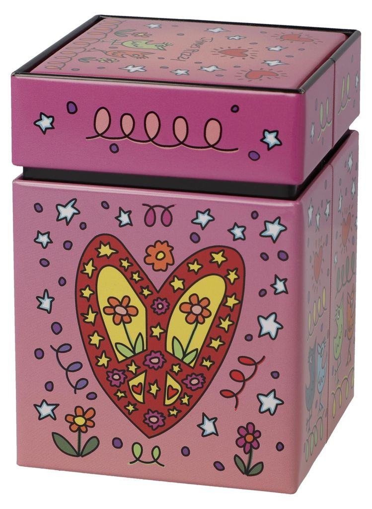 Goebel James Rizzi Peace of Love (Teedose, Metall) Image du produit 