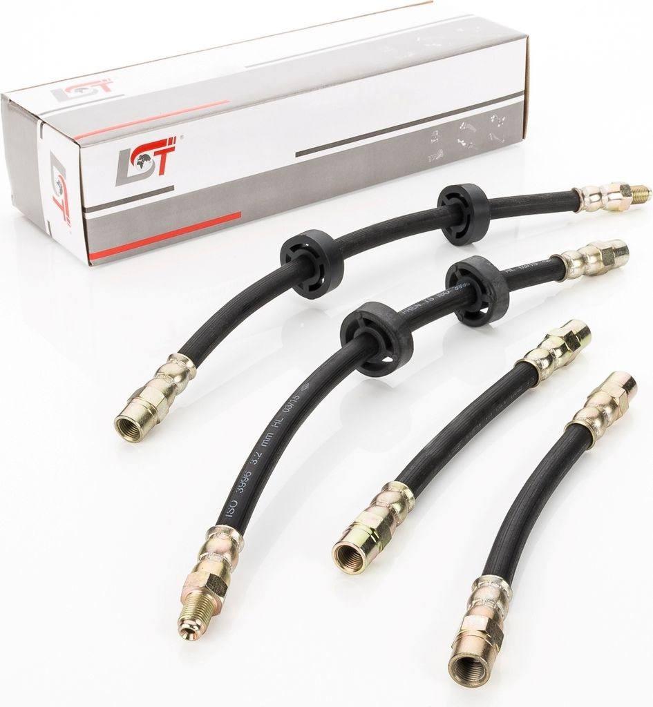 4x Bremsschlauch Bremsleitung Vorne Hinten für VW GOLF 1 I 2 II JETTA PASSAT 32B