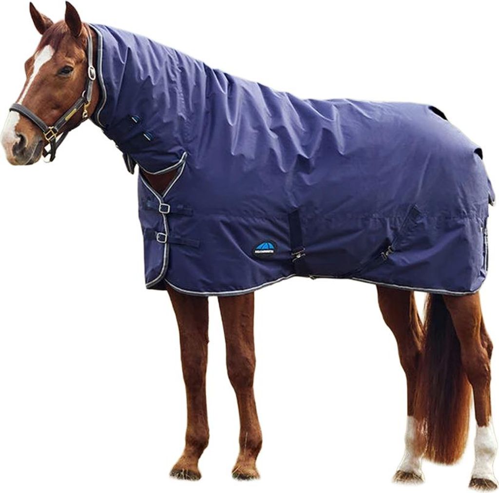 Weatherbeeta - "Comfitec Tyro" Combo-Kragen 220 g Pferdedecke WB2388 (198cm) (Schwarz/Kobalt)