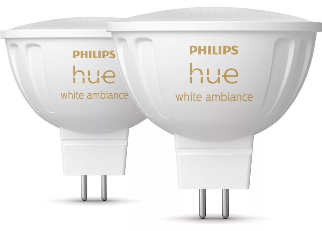 Lámpara LED Philips Hue White Amb. MR16, paquete doble, 2 x Imagen del producto 