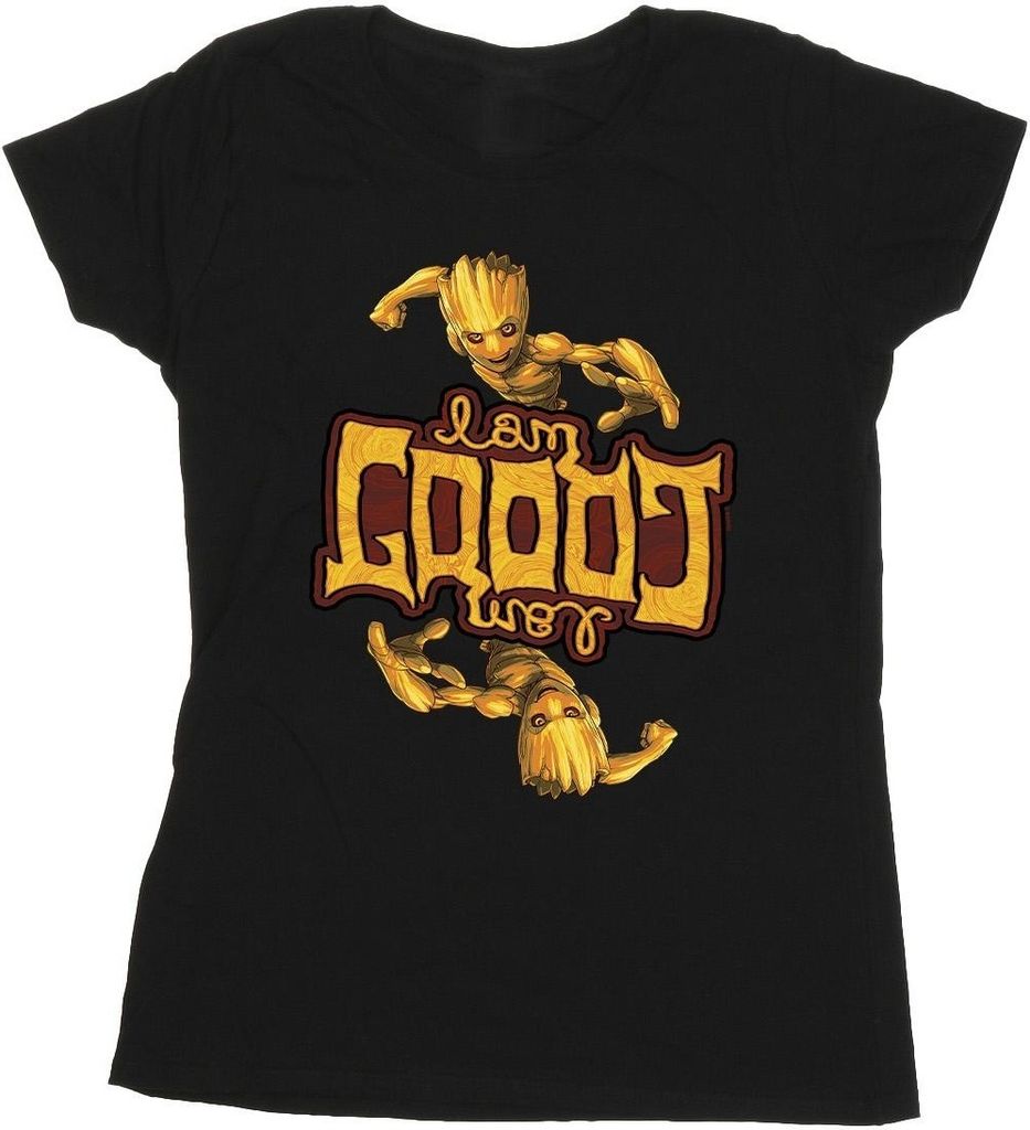 Marvel - "Guardians Of The Galaxy" T-Shirt für Damen BI22326 (M) (Schwarz)