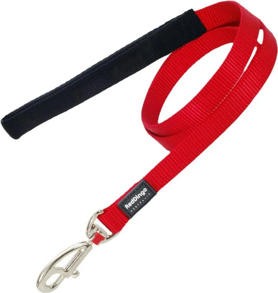 Guinzaglio Red Dingo Rosso 120cm: Design Iconico e Qualità Premium