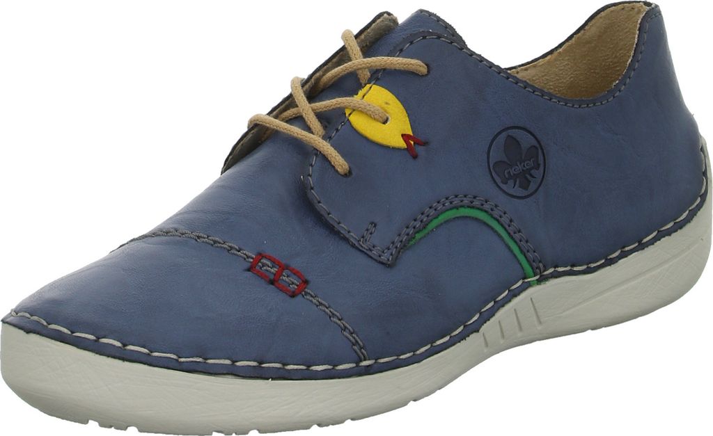 Rieker Damen Schnürschuh Halbschuh 52528, Größe:40 EU, Produktbild 43