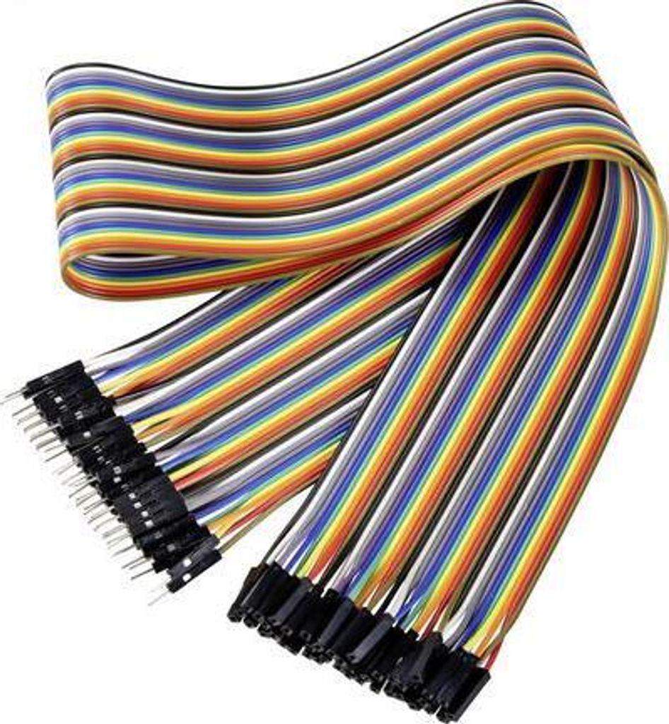 Renkforce Jumper-Kabel Arduino, Banana Pi, Raspberry Pi [40x Drahtbrücken-Stecker