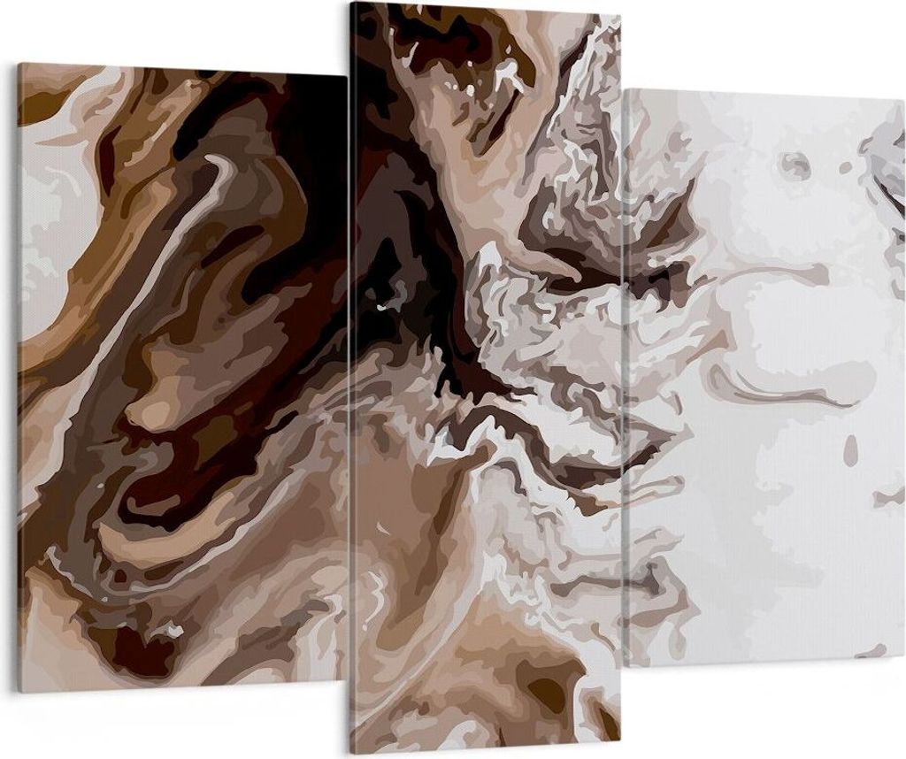 Bild auf Leinwand - Leinwandbild - Abstraktion modern - 130x100cm - Wand Bild - Wanddeko - Leinwanddruck - Bilder - Kunstdruck - Wanddekoration - L...