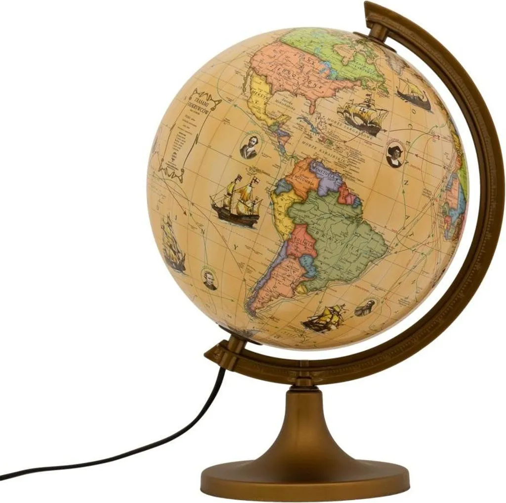 Globe terrestre enfant et adulte 25cm illuminé - Apprendre en voyageant