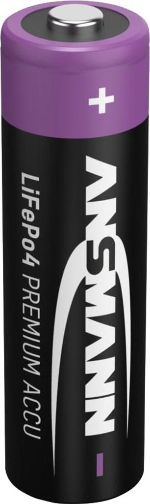ANSMANN Li-Ion Mignon-Akku, AA, LiFePo4, 3,2 V, 500 mAh