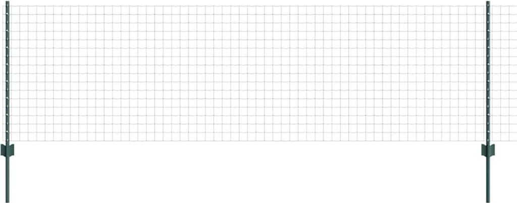 vidaXL Geschweißter Drahtzaun 25 x 0,8 m (B x H)