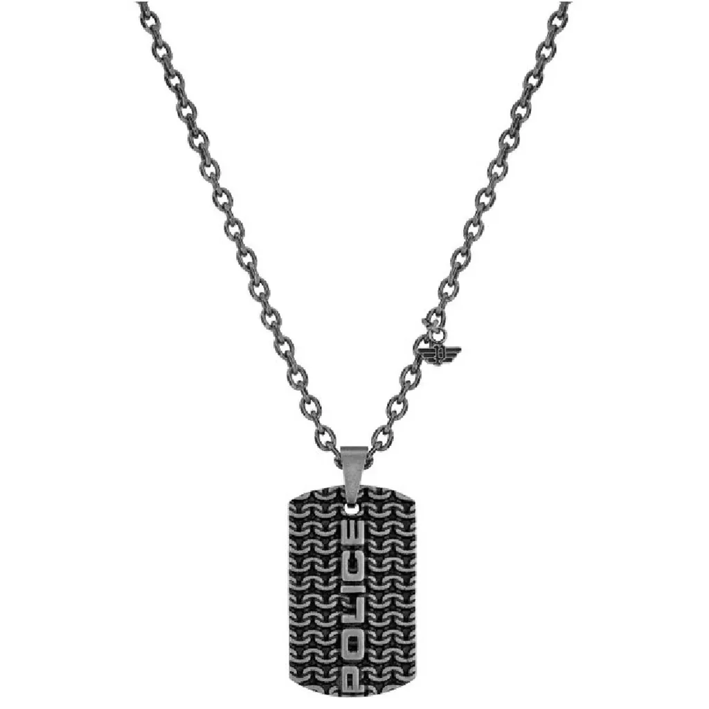 Collier homme Police PJ26564PSB03, le bijou parfait au quotidien