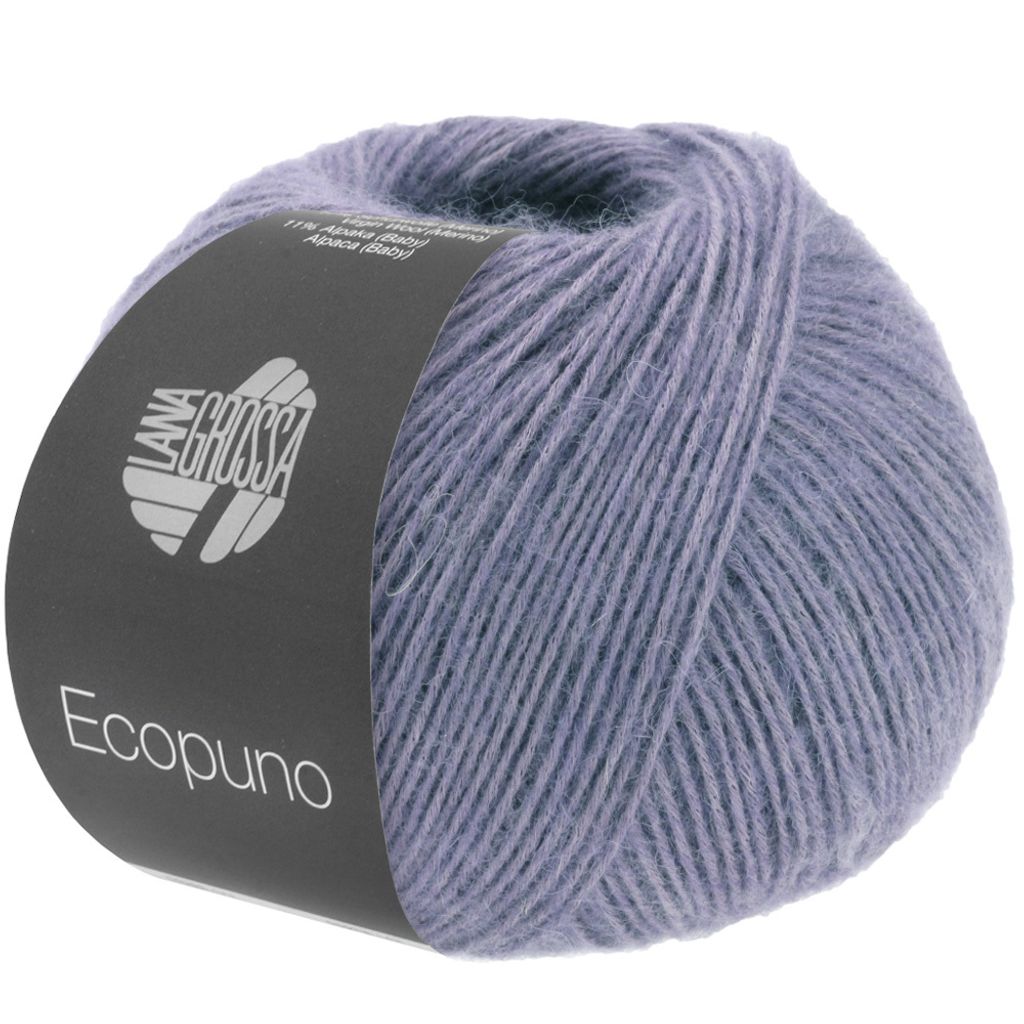 Lana Grossa - Ecopuno 0074 veilchenblau Produktbild 