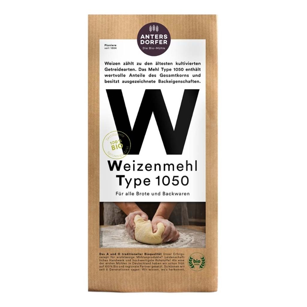 W - Farina di frumento tipo 1050 1kg Immagine del prodotto 