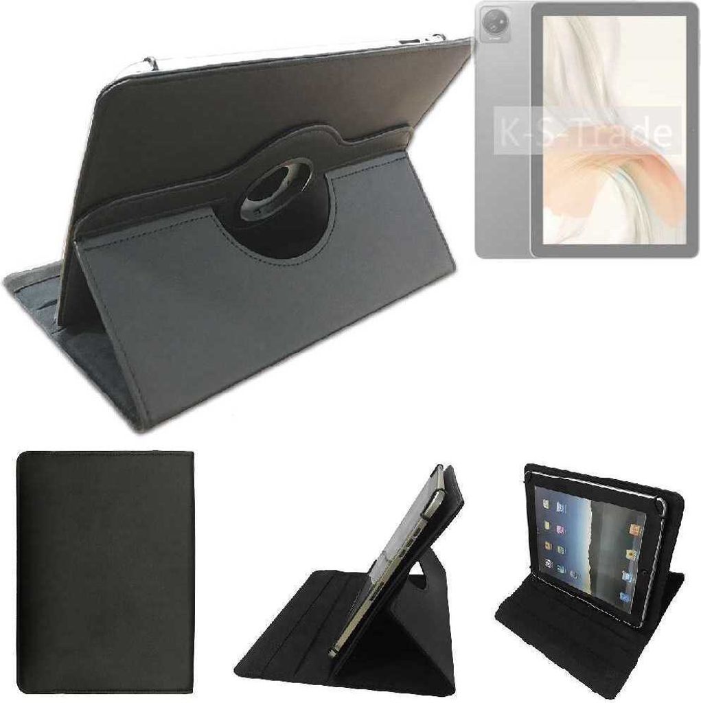High quality kompatibel mit Blackview Tab 30 Wi-Fi Schutz Hülle 360° Tablet Case Schutzhülle Flip Cover schwarz. Tablet Hülle drehbar