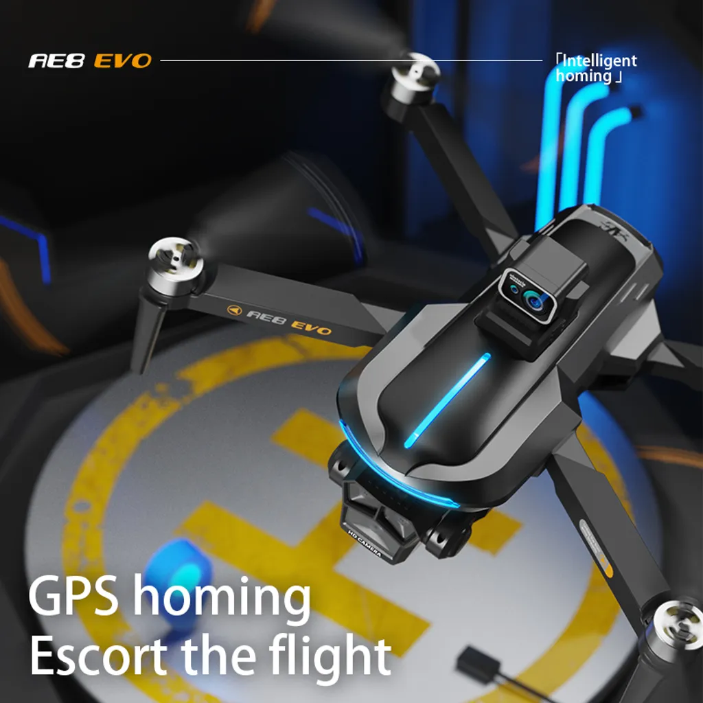 Drone GPS ZELURXX avec triple caméra et évitement d'obstacles - 5