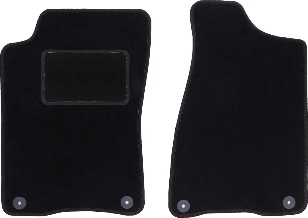 Tappetini Misura Audi 80 B4 1991-1996 Neri Velours Anteriori Wielganizator