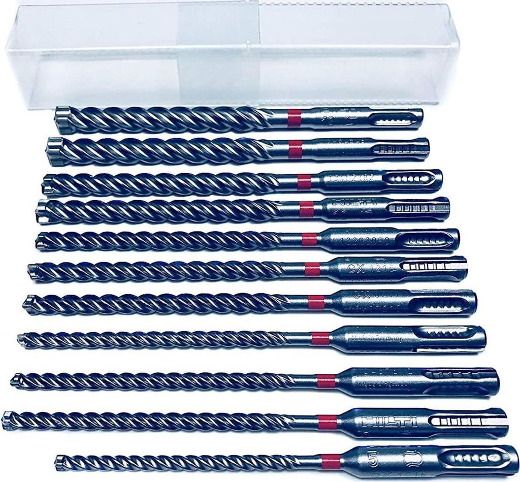 11 tlg. Hilti Bohrer SET - SDS PLUS - TE CX M1 5/120 Produktbild 