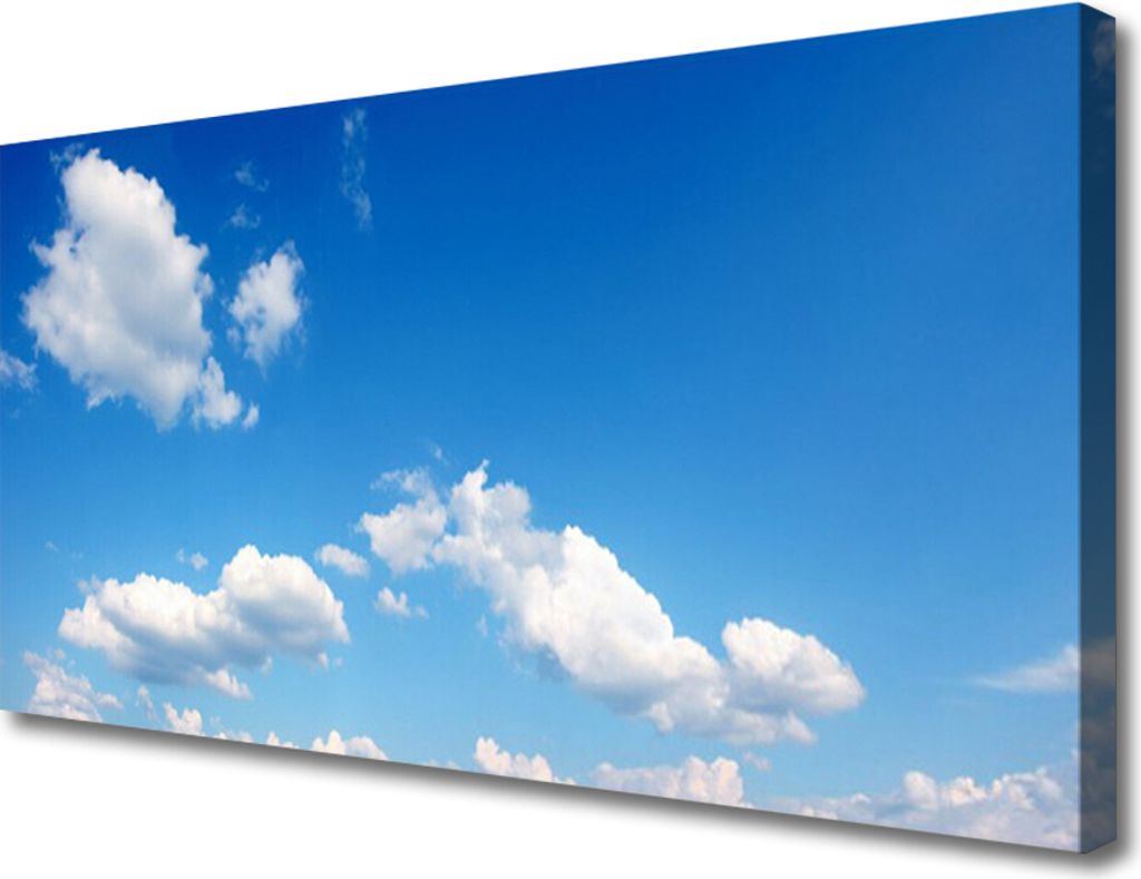 Tulup Leinwand-Bilder 100x50 Wandbild Canvas Kunstdruck Himmel Landschaft