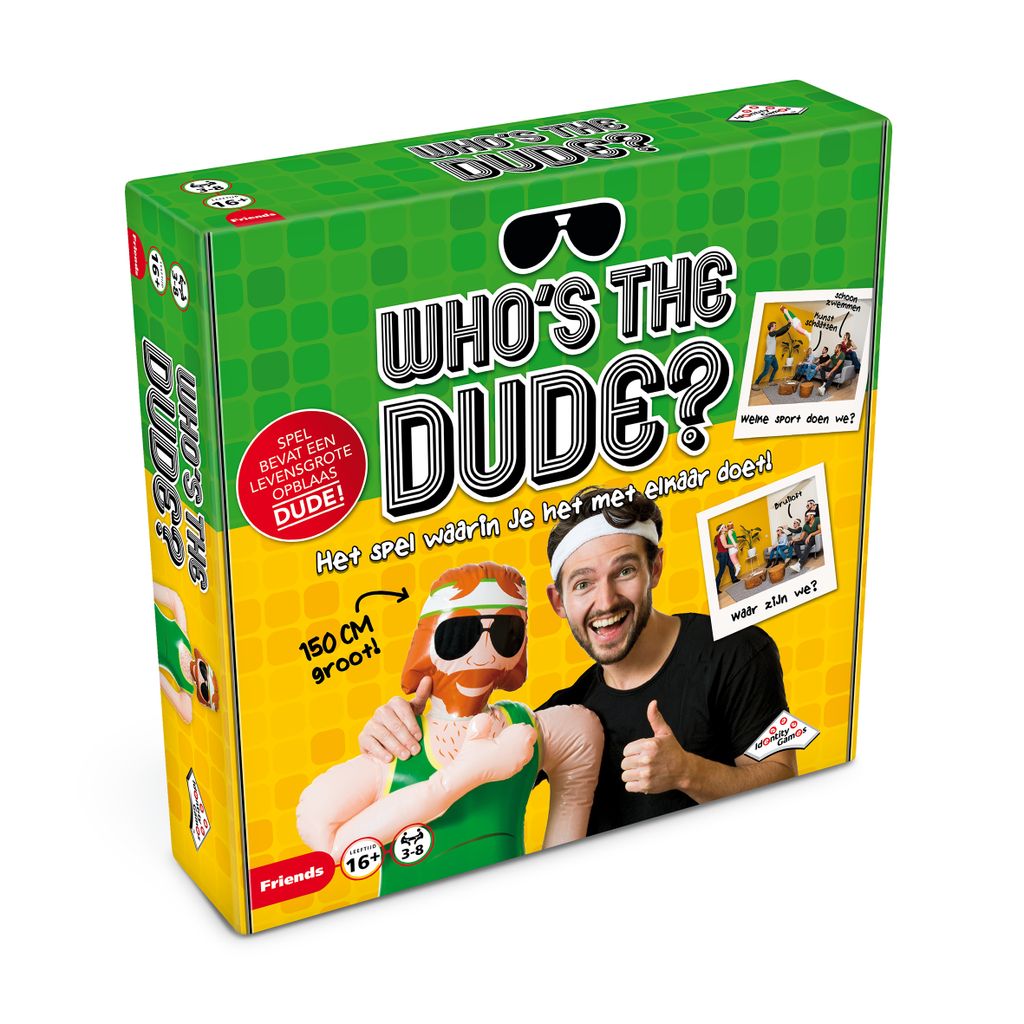 Identity Games Who's the Dude?, Párty karetní hra, 30 min, Obrázek produktu 