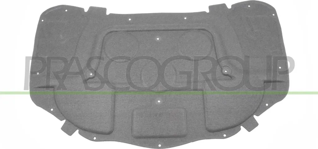 Isolation Thermique Capot Moteur Mercedes GLK X204 Haute Résistance PRASCO