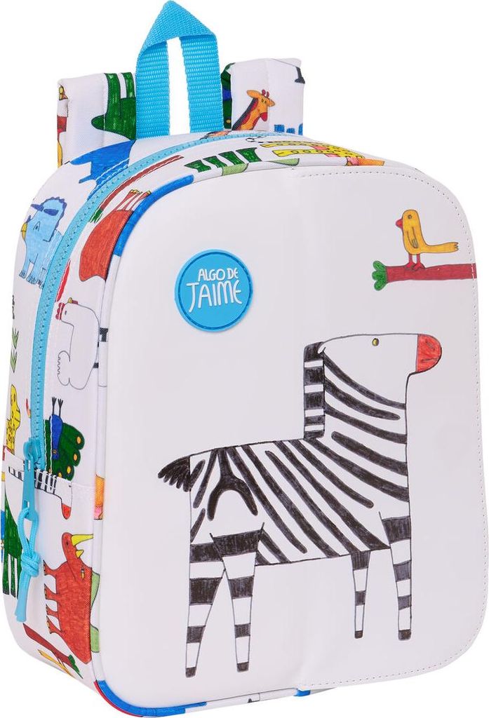 Kinderrucksack Algo de Jaime Weiß 22 x 27 x 10 cm