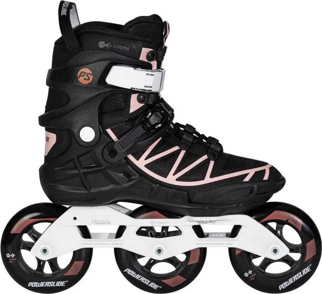 Powerslide Phuzion Argon Coral 100 Inline-skates Für Damen Schwarz EU 42 Frau Schwarz EU 42