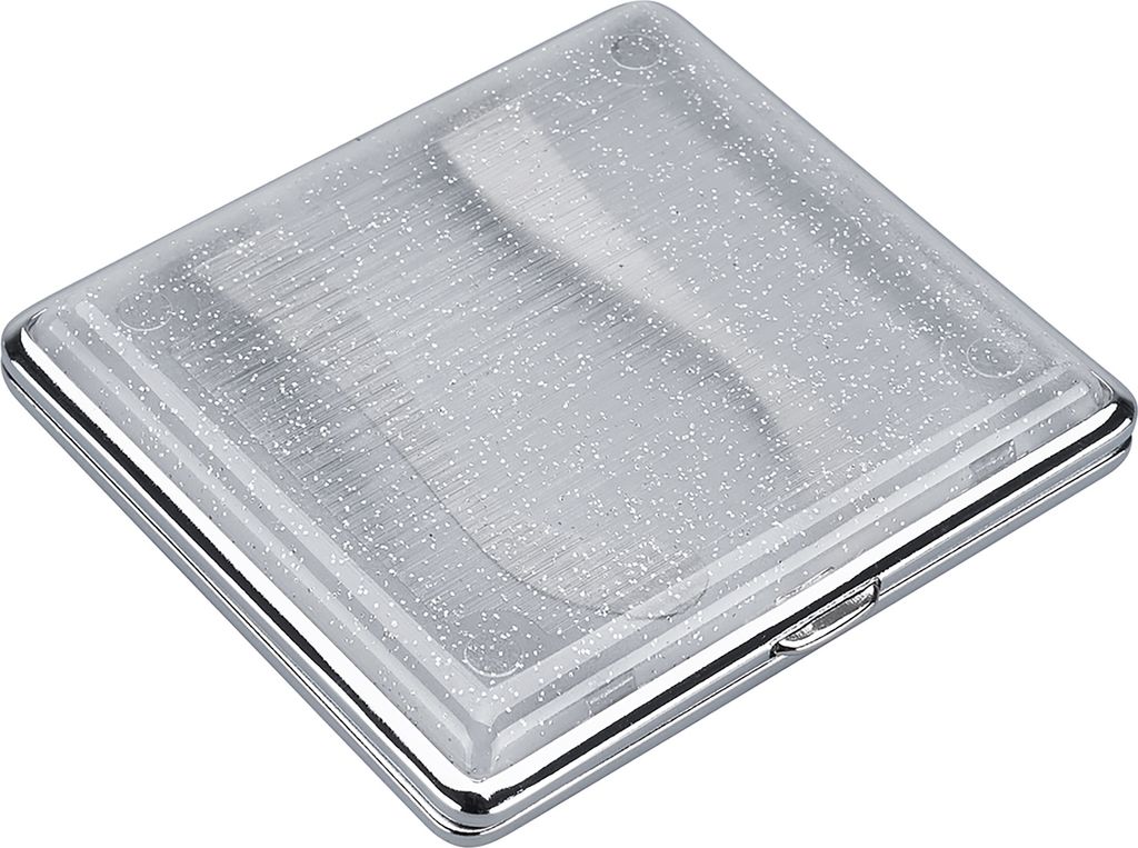 ZIGARETTENETUI "PEARL" aus Kunststoff mit Glitzer für 20 Produktbild 
