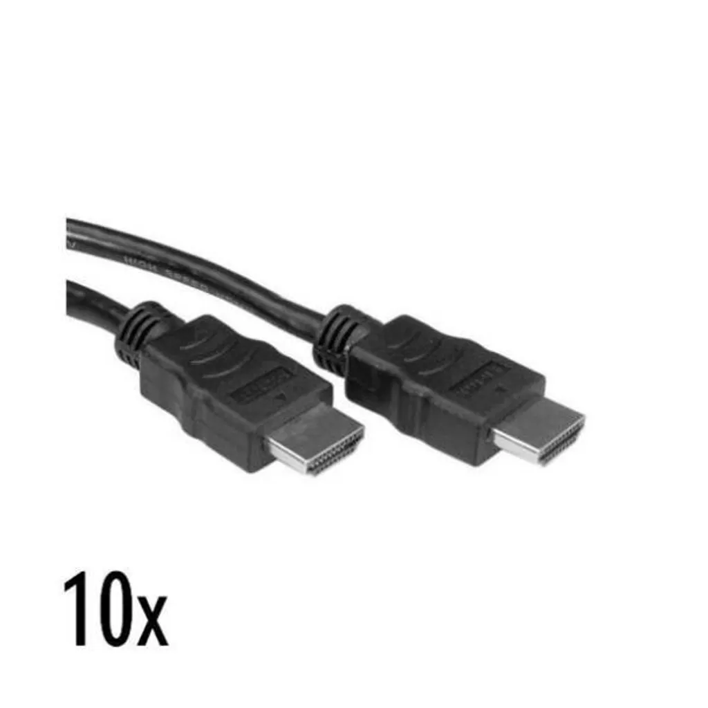 Câble HDMI 2m Nilox Type A Standard Noir Connecteurs Haute Densité