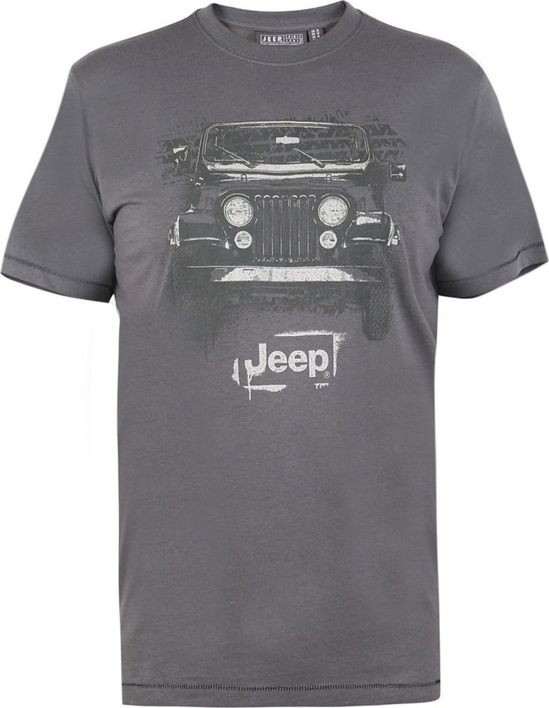 Duke T-shirt da uomo D555 Hemford Skyline Marl Kingsize Duke T-shirt da uomo D555 Hemford Skyline Marl Kingsize