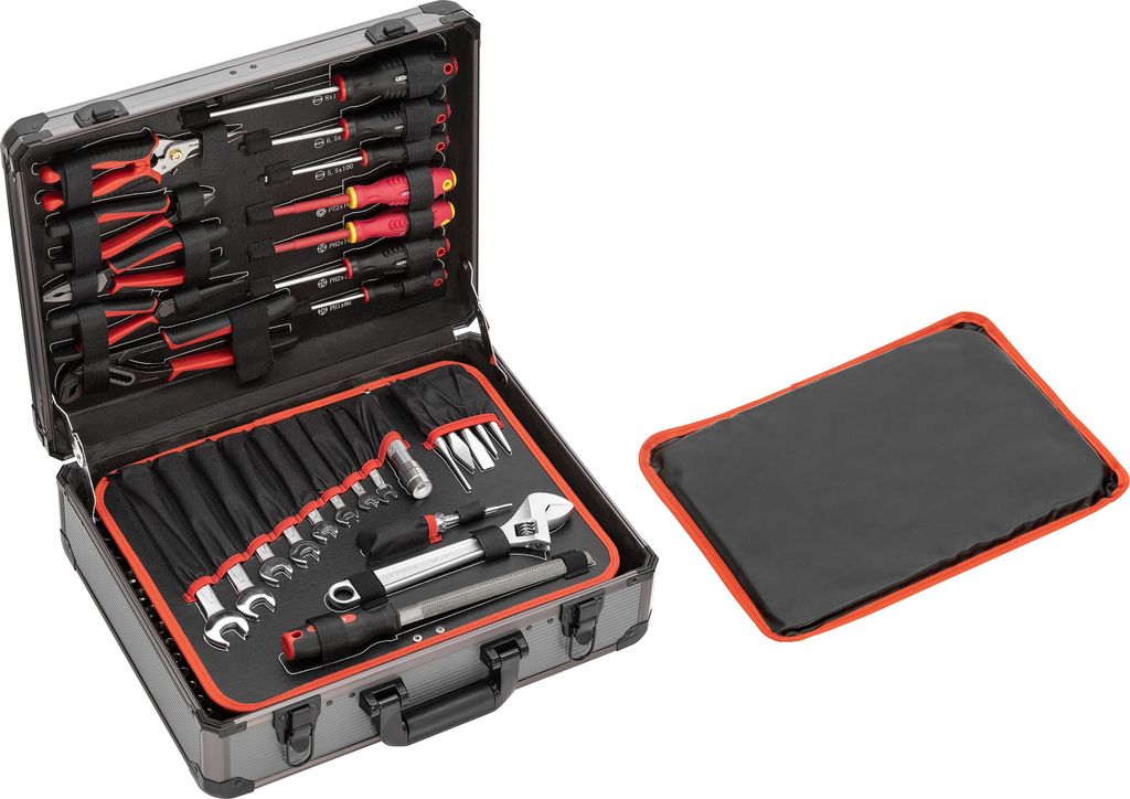 GEDORE red R46007138 Werkzeugsatz ALLROUND im ALUKOFFER, Produktbild 2