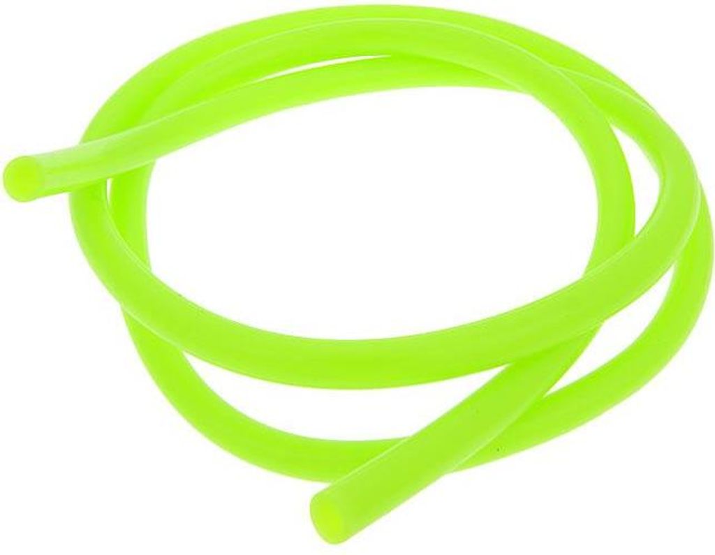 Benzinschlauch in Neon-Grün, Länge 1m, Innendurchmesser 5mm, Außendurchmesser 9mm, universal passend, z.B. Simson