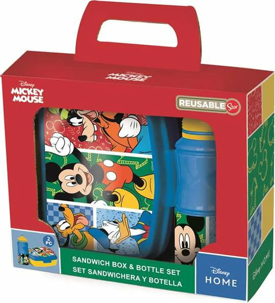 Ciotola di Topolino con fiaschetta Mickey Has Fun
