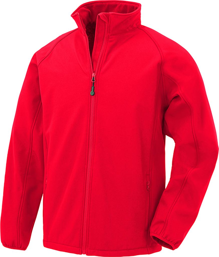 Result Genuine Recycled - Softshelljacke Zum Bedrucken für Herren PC4366 (XL) (Rot)
