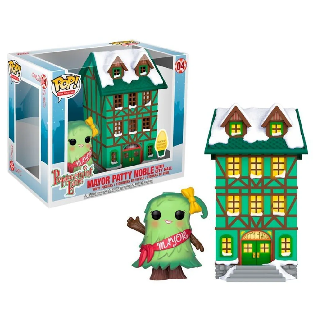 Illuminez votre Collection avec le Funko POP Maire et Mairie Ville de Noël