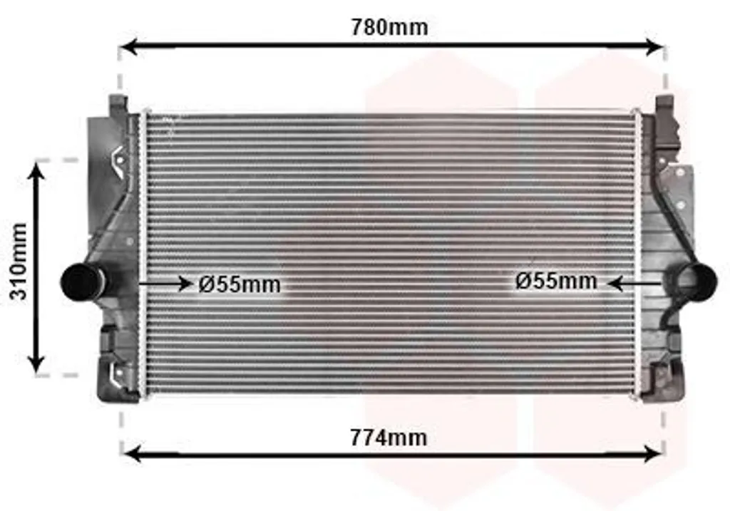 Intercooler pour VW T4 Transporter IV : Refroidissement Turbo LLK