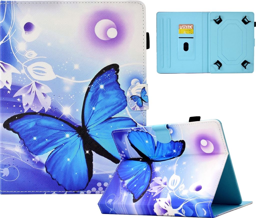 Für Apple iPad Air 11 Zoll 2025 / 2024 Universelle Motiv 10 Tablet Tasche Kunst Leder Etuis Hülle Neu