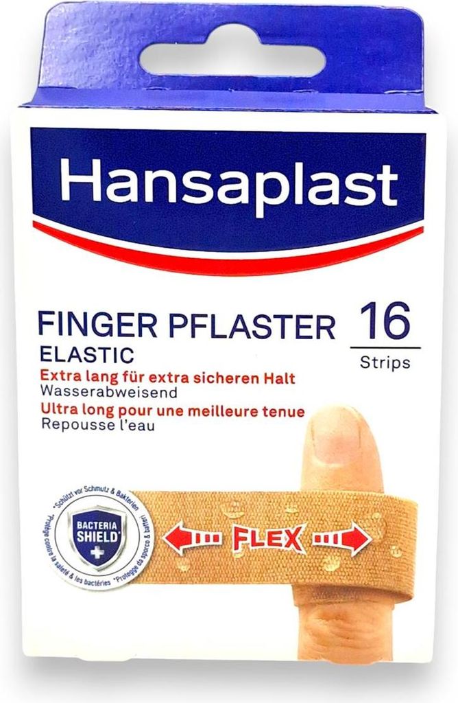 Hansaplast Elastic Finger Strips (16 St) Produktbild 