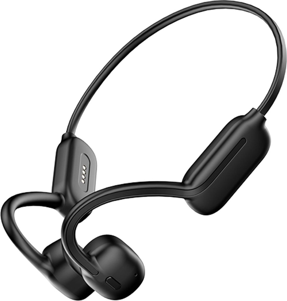 Kabellose BT5.3-Kopfhoerer mit Knochenleitung, 32 GB, Musikwiedergabe, Kopfhoerer, Outdoor-Sport-Headset, IPX8, wasserdicht, Freisprecheinrichtung ...