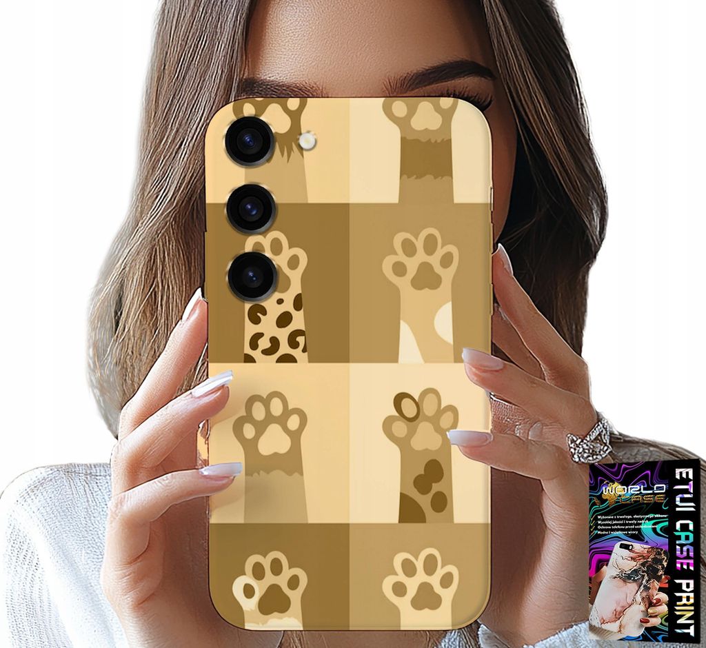 Hülle Für Samsung Galaxy S23 - Liebe Katze, Designs Mit Katzen, Katzenpfoten