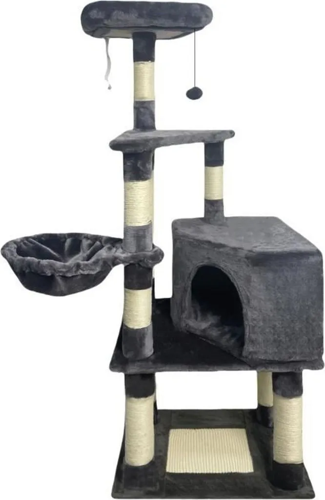 Tiragraffi SWIFTY Grigio Scuro 138cm: Design e Funzionalità Felina