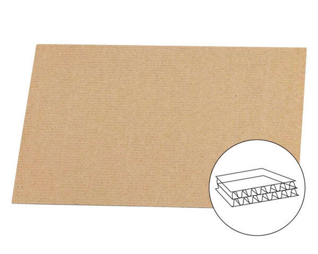 1x Palettenzwischenlage Kartonplatte für EURO Paletten Produktbild 