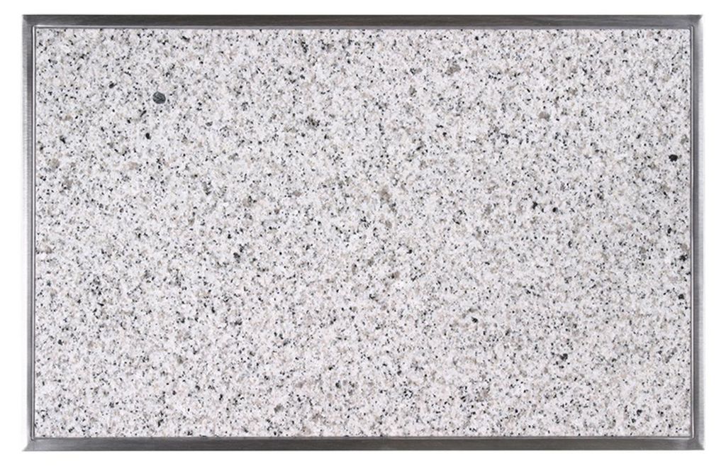Installation d'un plateau en granit Bianco Crystall dans Image du produit 