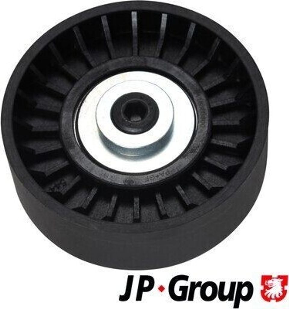 JP GROUP Spannrolle Keilriemen 1118303600 für VW Transporter IV Bus (70B, 70C, 7DB, 7DK, 70J, 70K, 7DC, 7DJ) 25mm Kunststoff 8mm 78mm