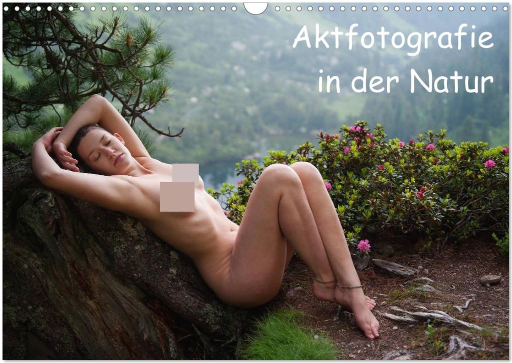 Aktfotografie in der Natur (Wandkalender 2026 DIN A3 quer), CALVENDO Monatskalender