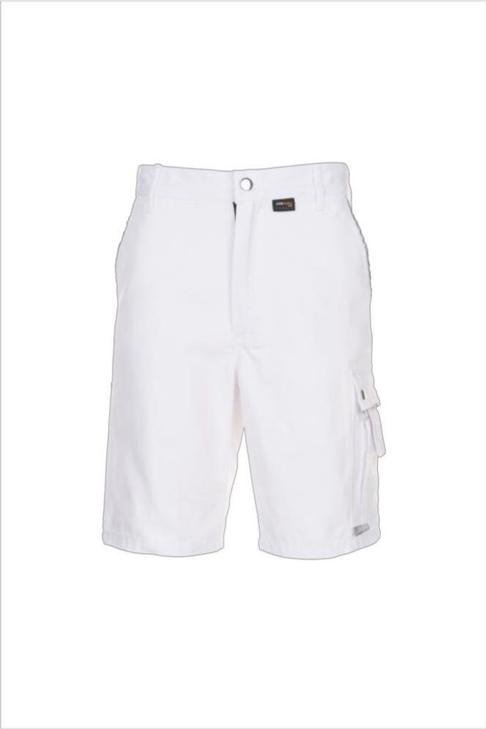 Planam Shorts Canvas 320 Gr. L weiß Produktbild 