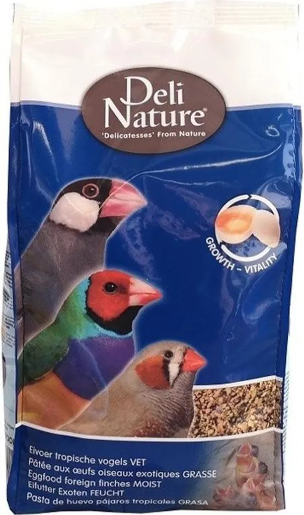 Deli Nature Pastoncino Umido per Uccelli Tropicali ed Esotici 1kg