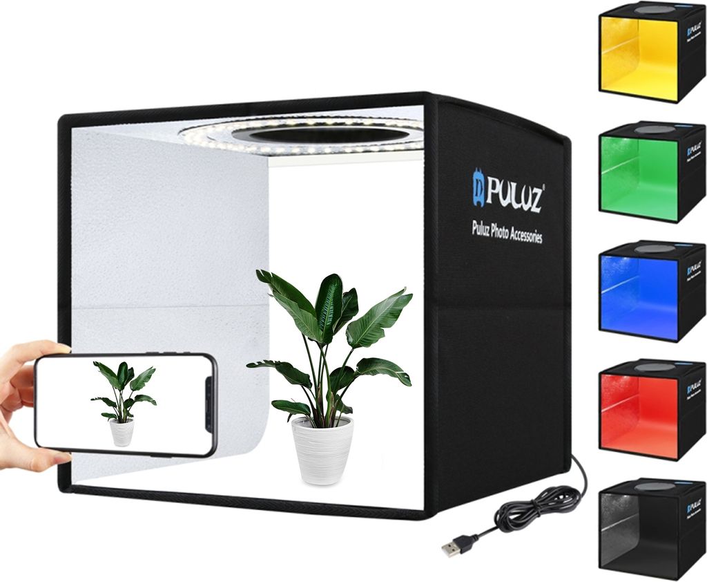 Softbox Set - Tragbare Faltbare Fotolichtmodifikatorzeltbox Produktbild 