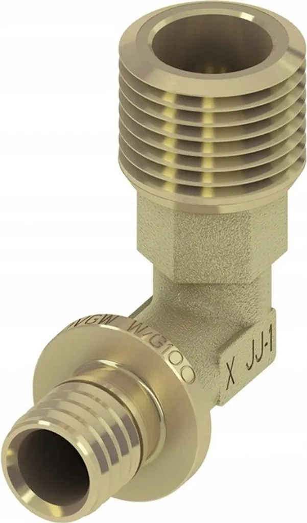 Raccordo Angolare TECE 767525 TECEflex 25 x 3/4" Ottone Standard